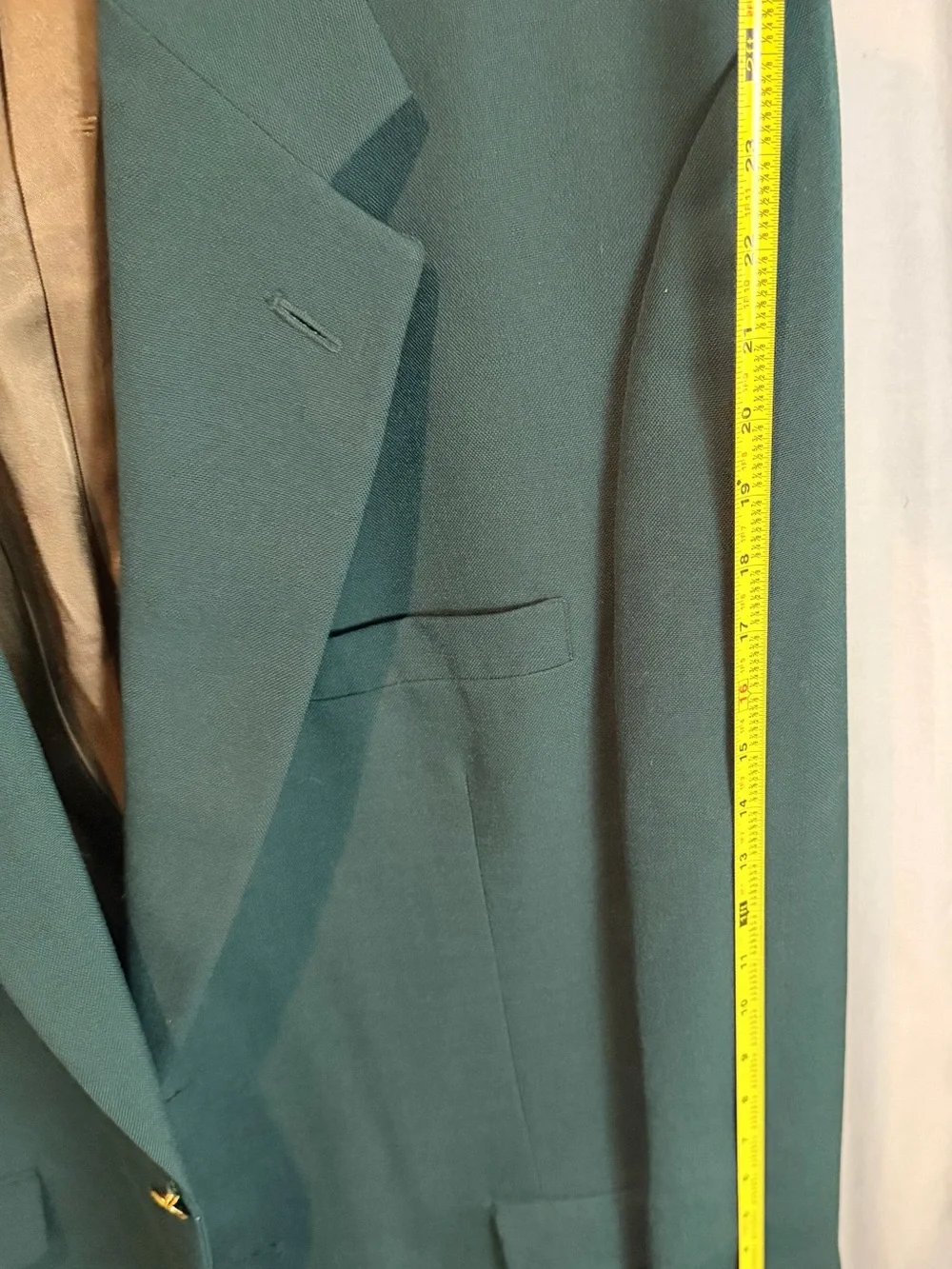 Wimbledon of England Men’s Green Blazer Gold Buttons Dillard’s 42R